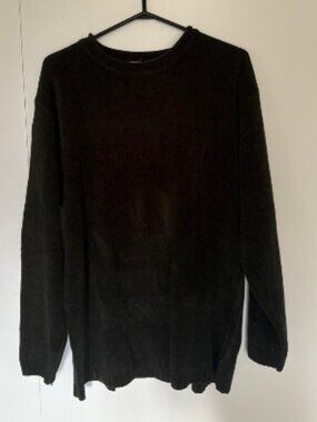Men’s Classic Dark Grey Crewneck Sweater from Agenda